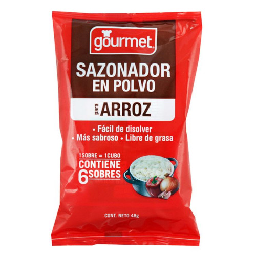 Sazonador Gourmet Arroz 48 Grs
