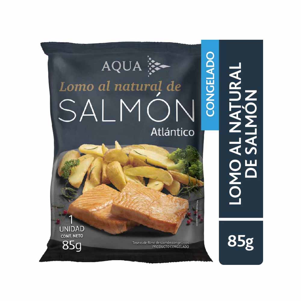 Lomo Salmón Natural Agua 85 gr