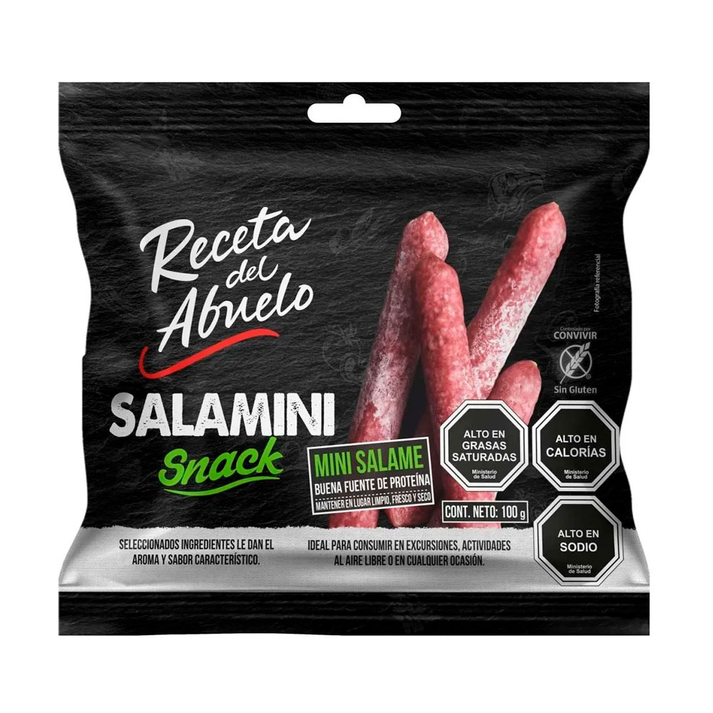 Salamini Snack Receta Del Abuelo 100 Gr