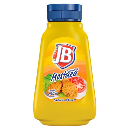 Mostaza Jb Pet 240 Grs