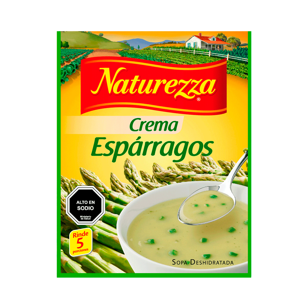 Crema Naturezza Espárragos 76 grs