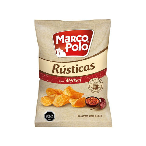 Papas Fritas Marco Polo Rustica Merken 185 Grs