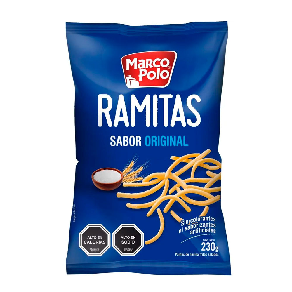 Ramitas Marco Polo Saladas 230 Gr