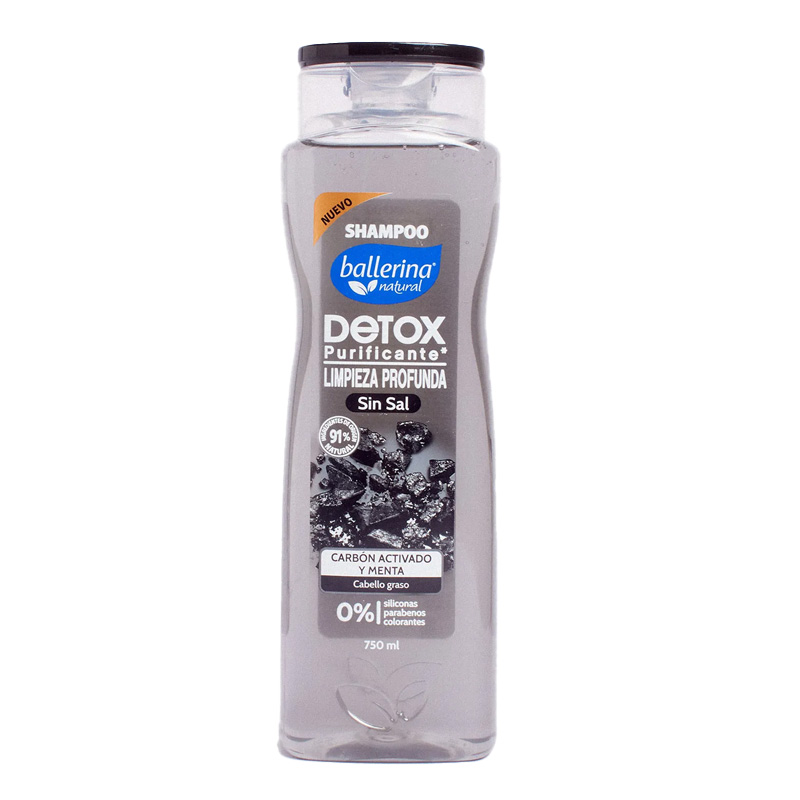 Shampoo Ballerina Carbón Frasco 750 ml