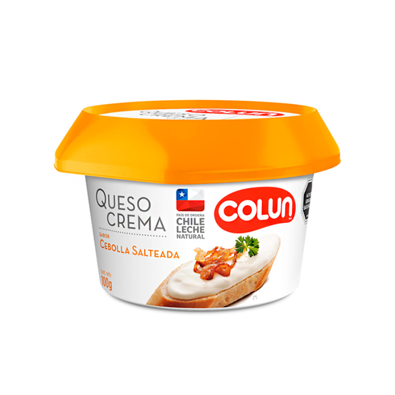 Queso Crema Colun Cebolla Salteada 100 Grs