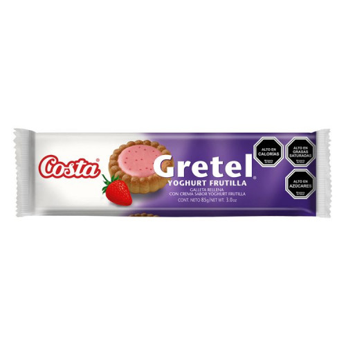 Galleta Gretel Frutilla 85 Grs.