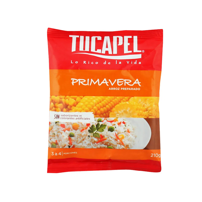 Arroz Tucapel Primavera 210 gr