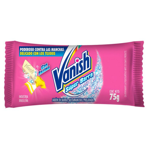 Jabón En Barra Vanish 75 Gs