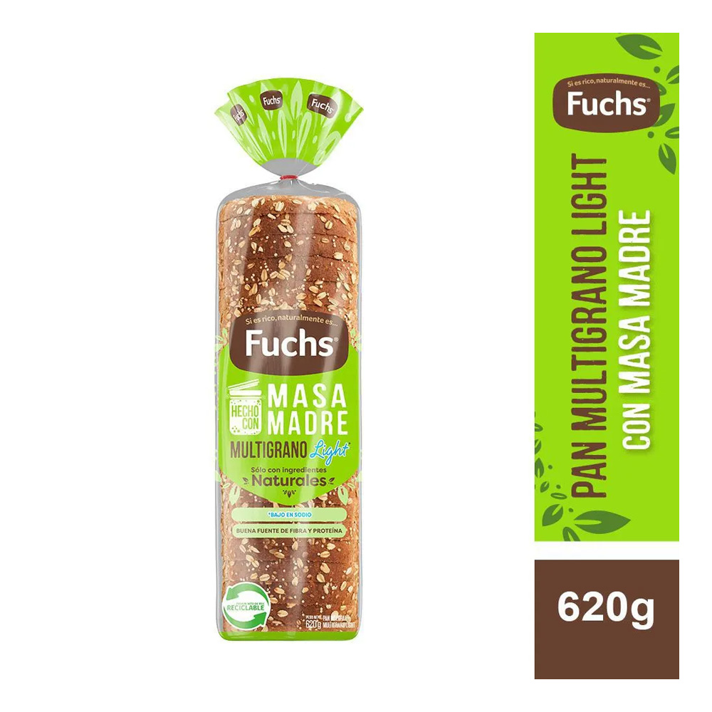 Pan Multigrano Light 620 Gr Fuchs