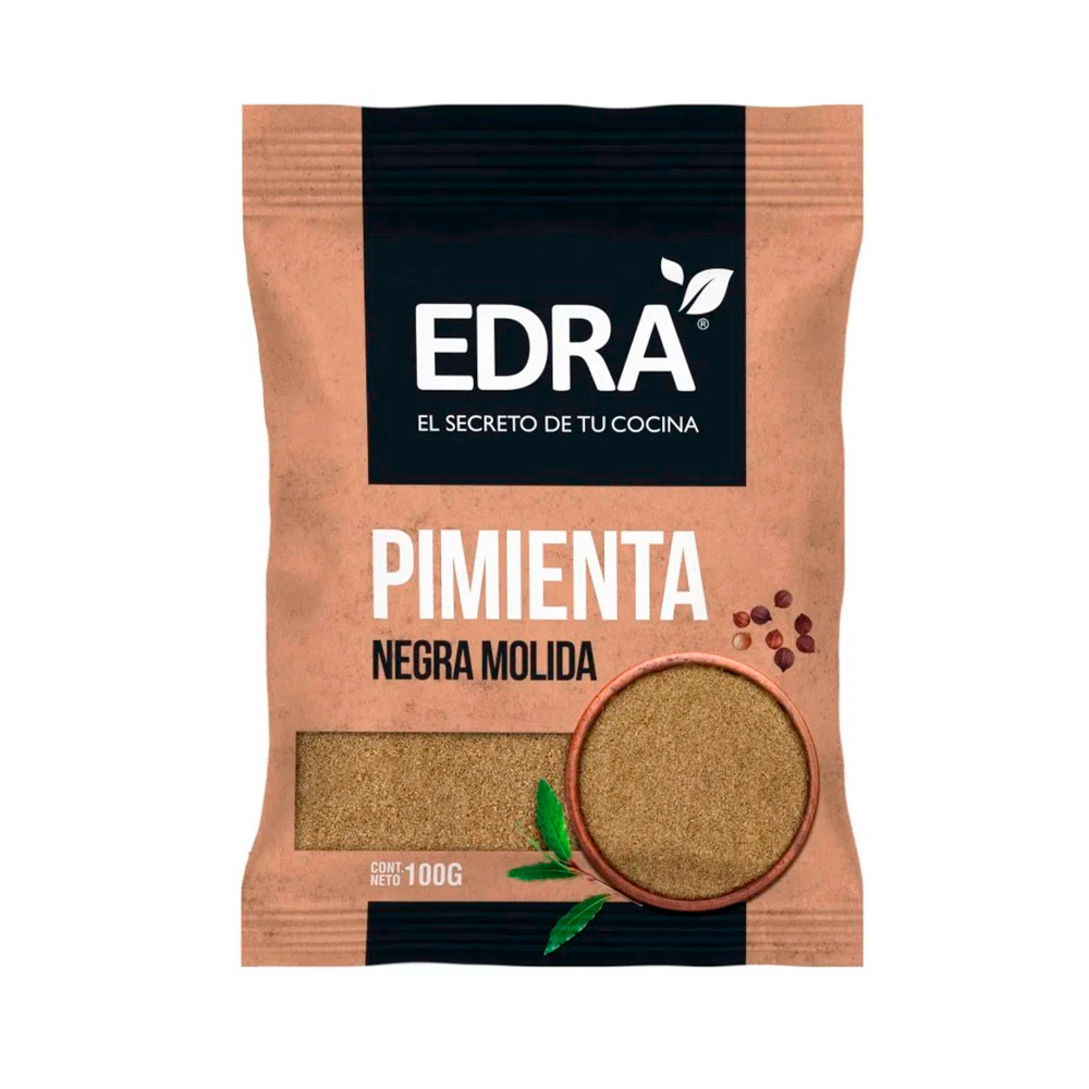 Pimienta Negra Edra Molida 100 Gr