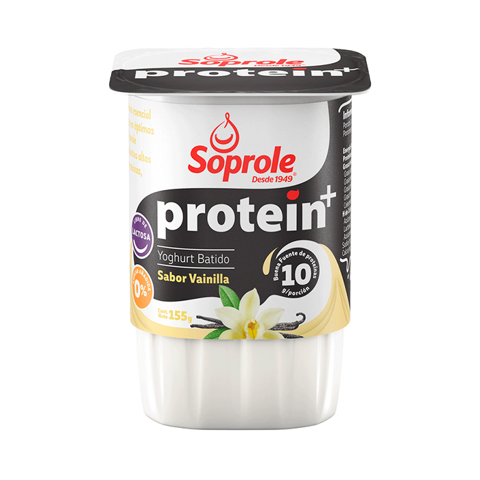 Yogurt Soprole Protein+ Vainilla 155 gr