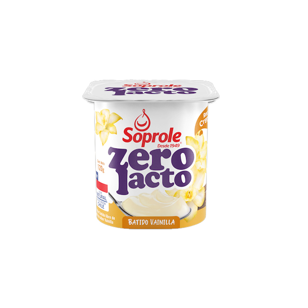 Yog Zerolacto Vainilla 120 Gr
