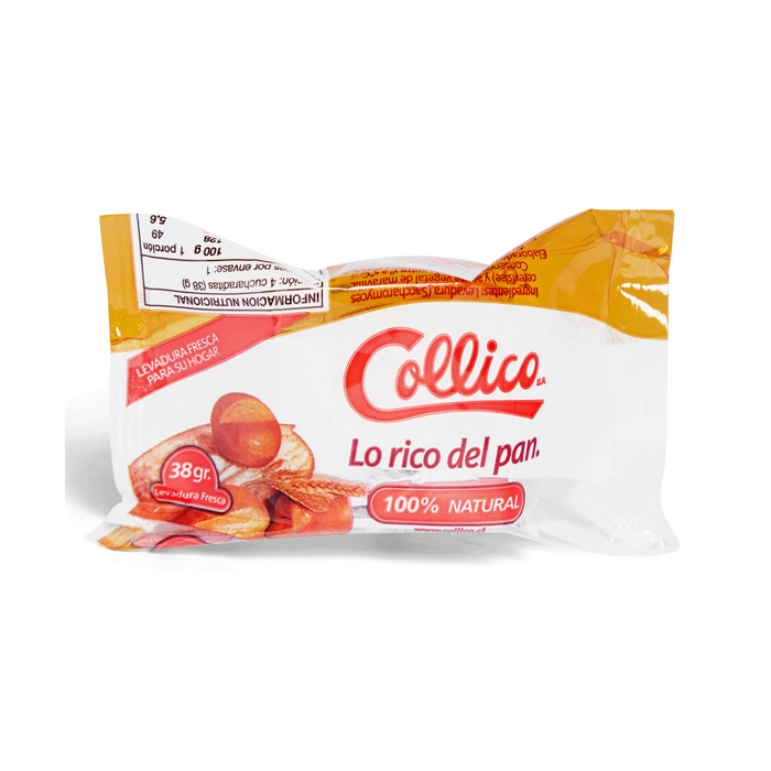 Levadura Fresca Collico 38 Gr