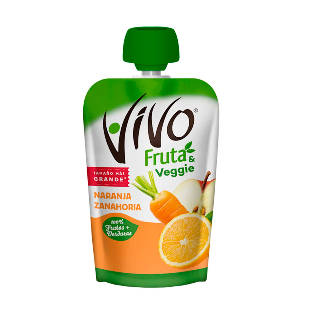 Mifrut Vivo Veggi Naranja Zanahoria 120 grs