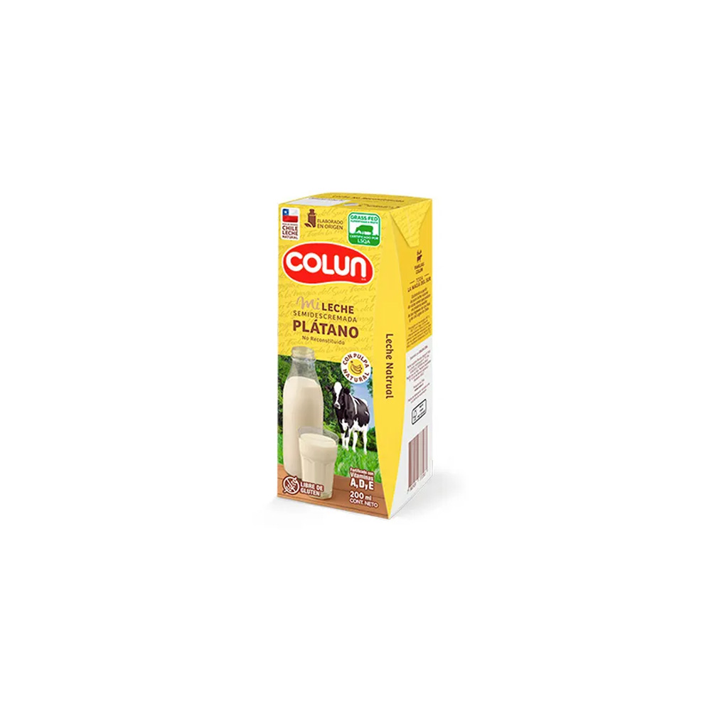 Leche Colun Plátano 200 cc