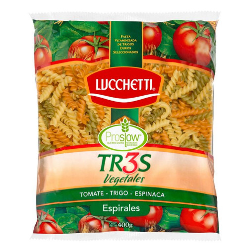 Lucchetti Tr3S Espirales 400 Grs