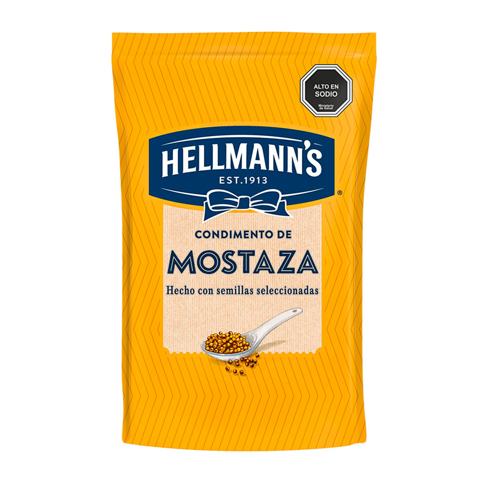 Mostaza Hellmanns Dp 250 gr