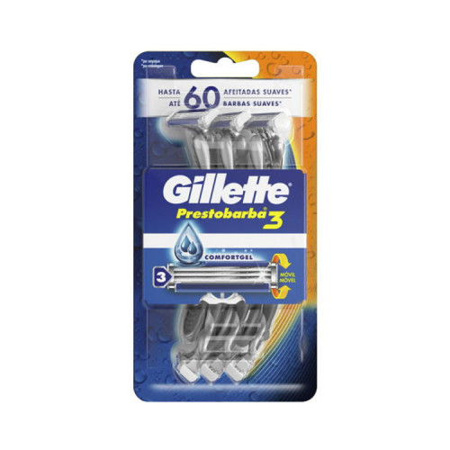 Maq Prestobarba3 Gillette 4Und