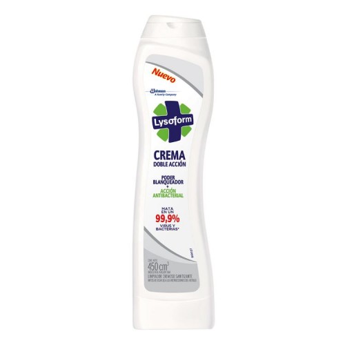 Limpiador Lysoform Crema Antibacterial 450 grs