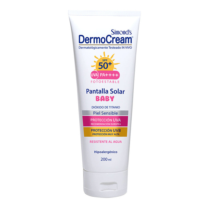 Pantalla Solar Baby Simonds Sfp50 Pomo 200Ml
