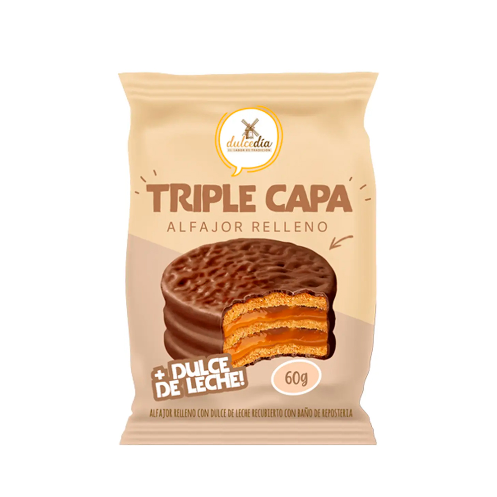 Alfajor Dulcedia Negro 60 grs