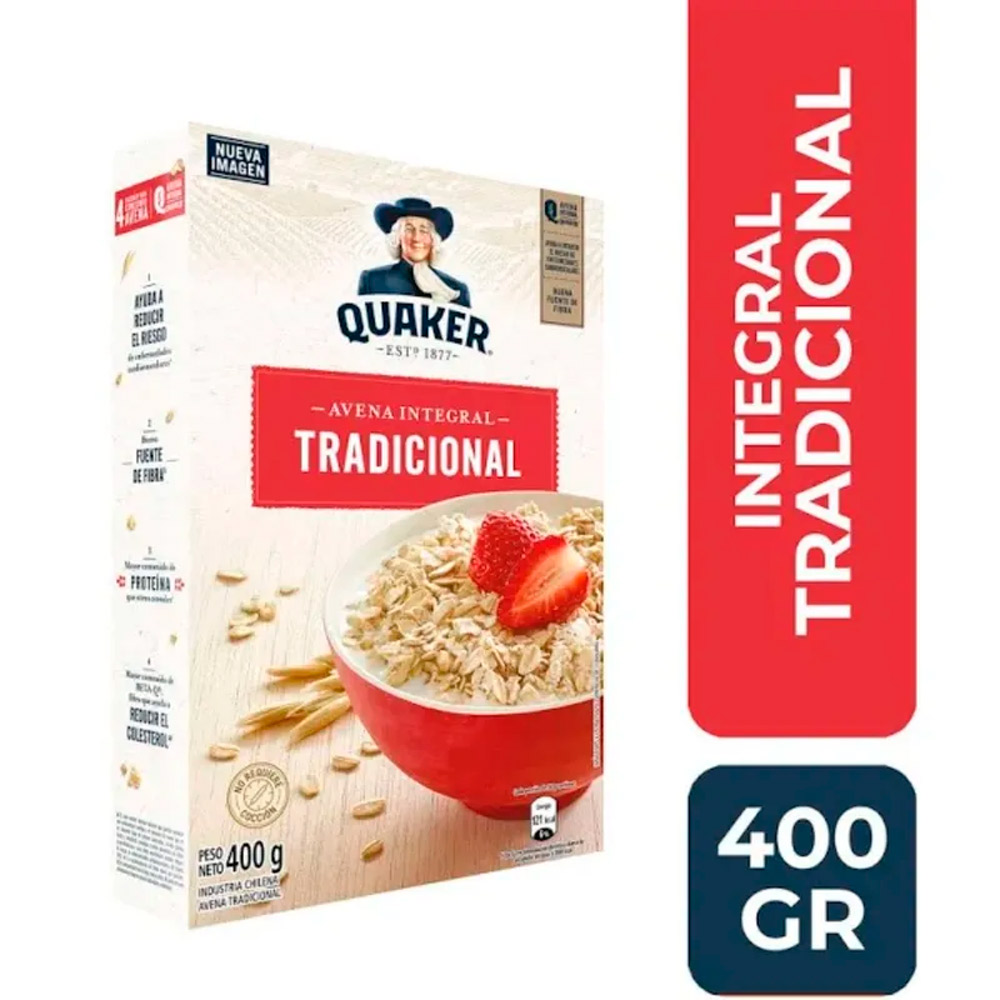 Avena Tradicional Quaker 400 Gr
