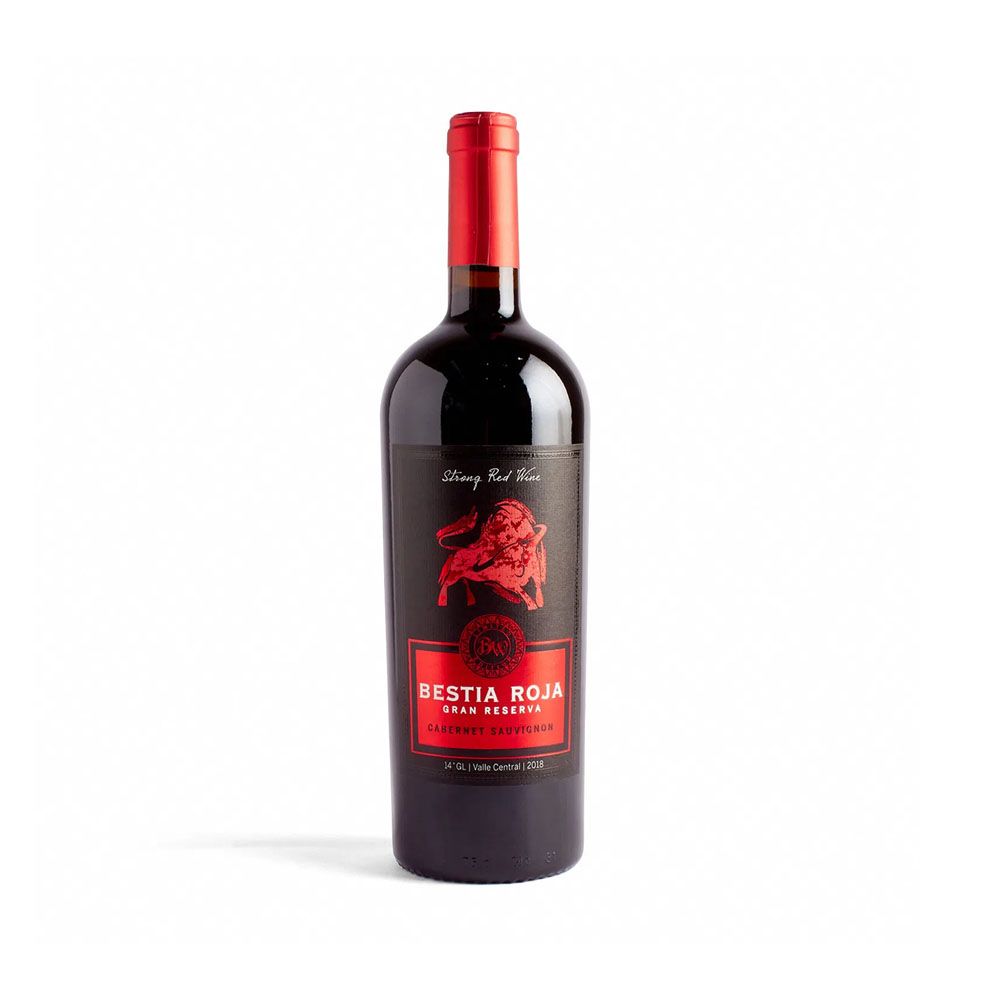 Vino Bestia Roja Gran Reserva Cabernet 750 cc