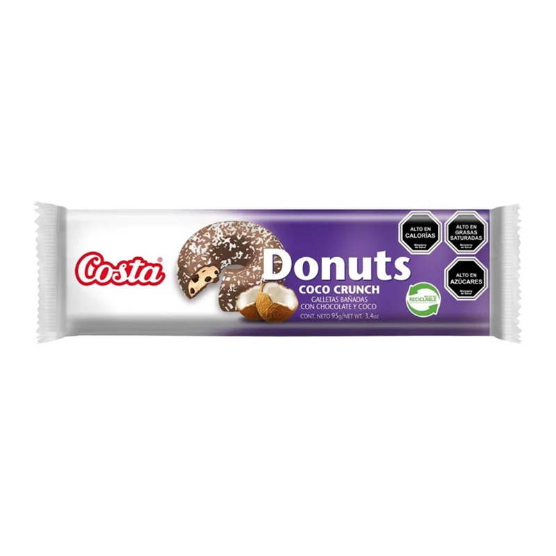 Galleta Donuts Coco Crunch 100 Grs 