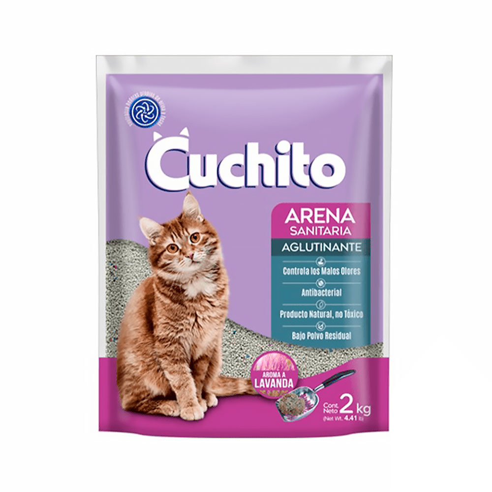 Cuchito Arena Aglutinante 2 Kg Lavanda