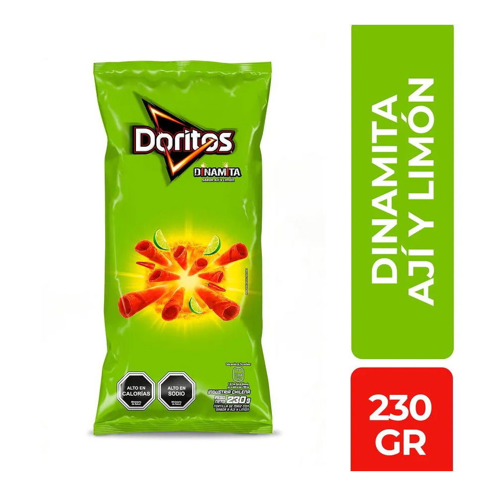 Doritos Dinamita Ají Limón 230 Gr