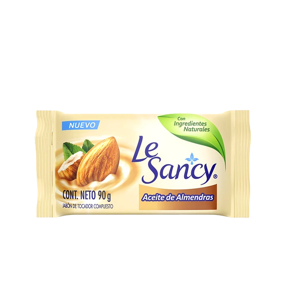 Jabón Le Sancy Avena Aceite de Almendras 90 grs