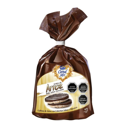 Galleta Selz Arroz Chocolate 167 Grs