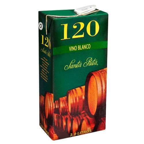 Vino 120 Blanco Tetra 2 L