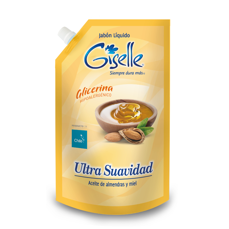 Jabón Giselle  Ultra Suavidad DP 750 ml