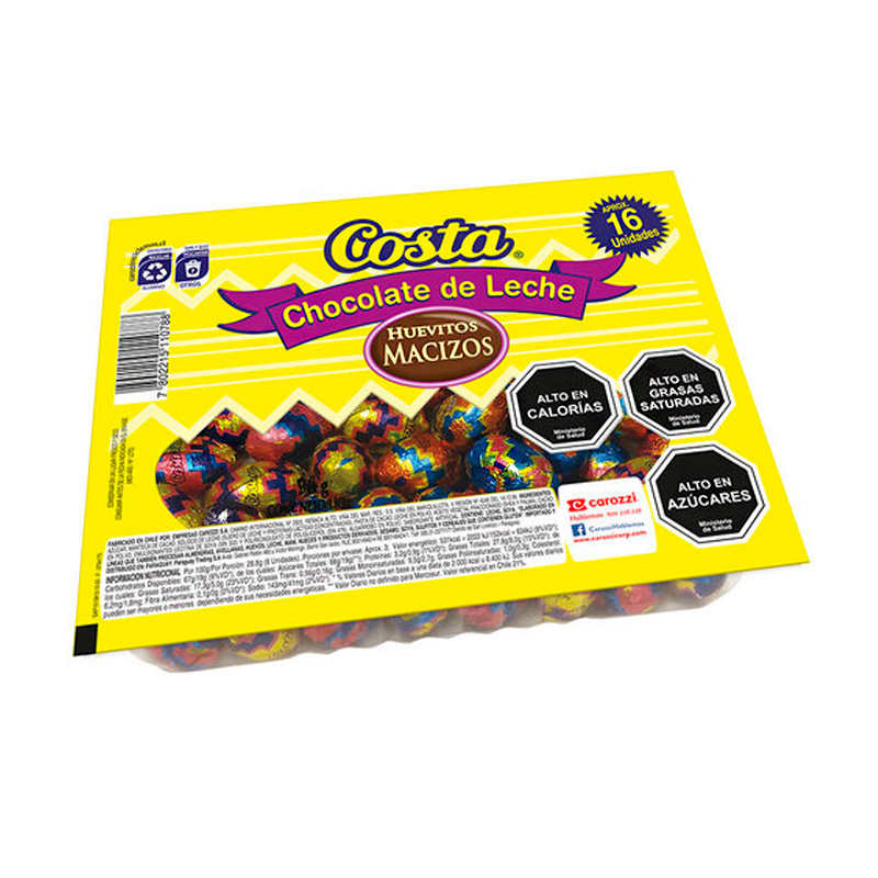 Huevito Costa Macizo Bandeja 16 Unidades 76 Grs 