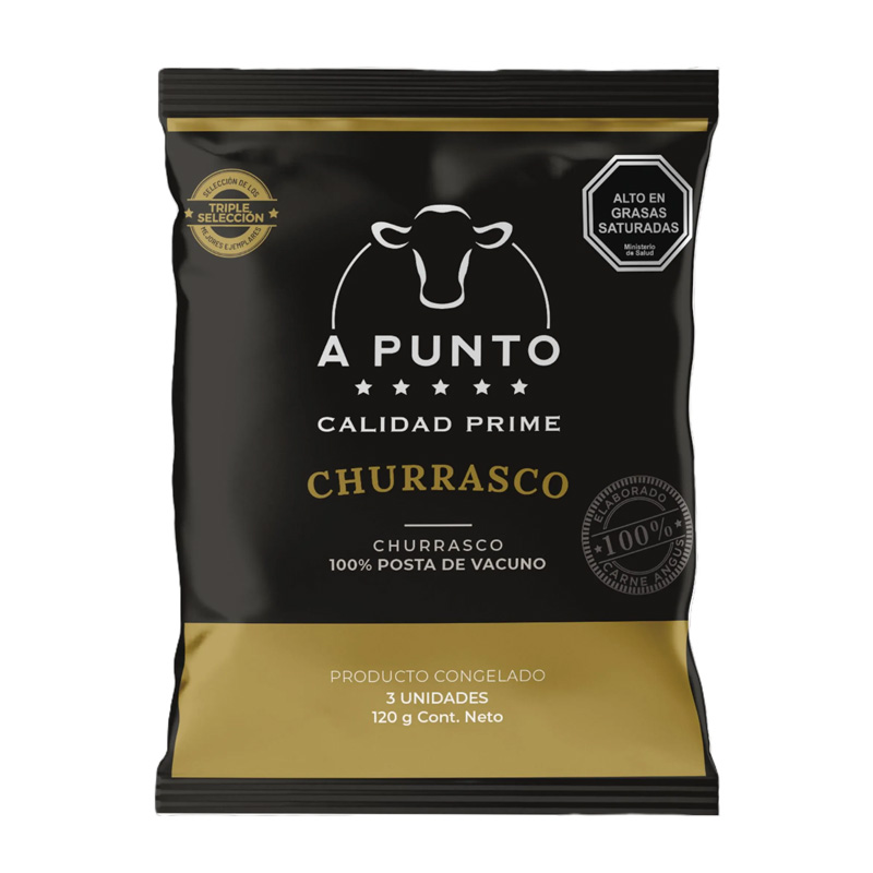 Churrasco A Punto 120 Grs 