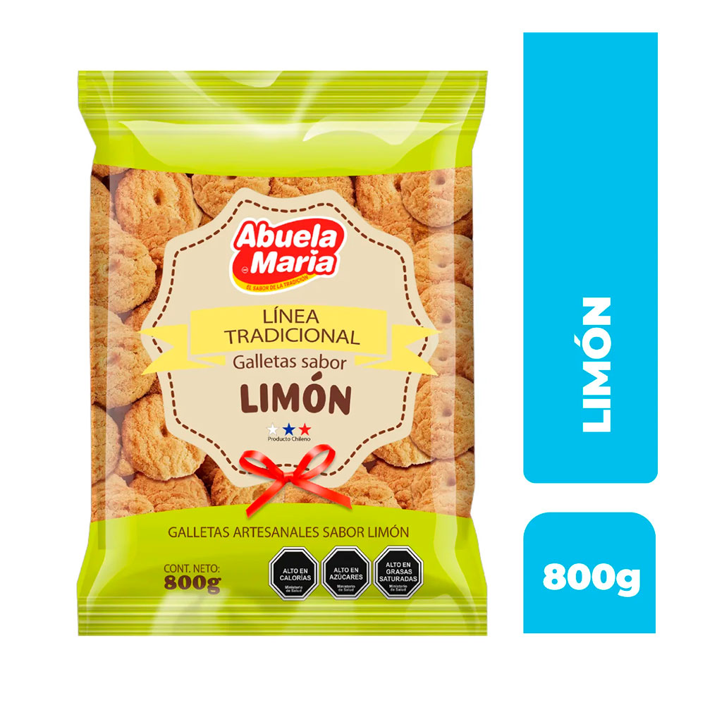 Galletas Abuela Maria Limón 800 Gr