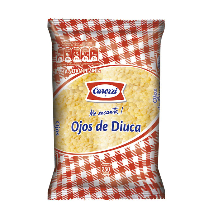 Pastina Carozzi Ojos De Diuca 250 Grs.