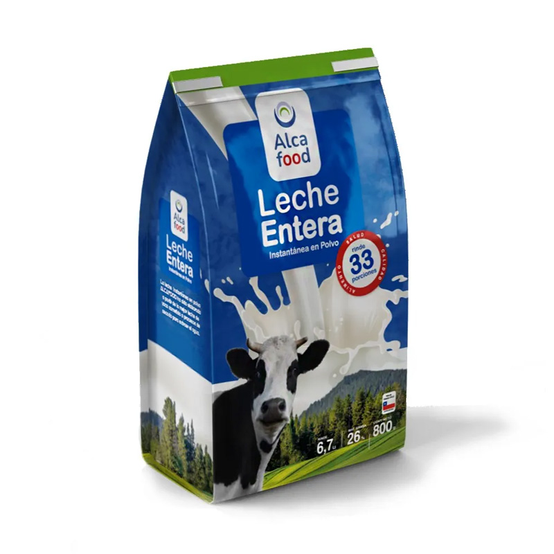 Leche Entera 26% Alcafood 800 Grs