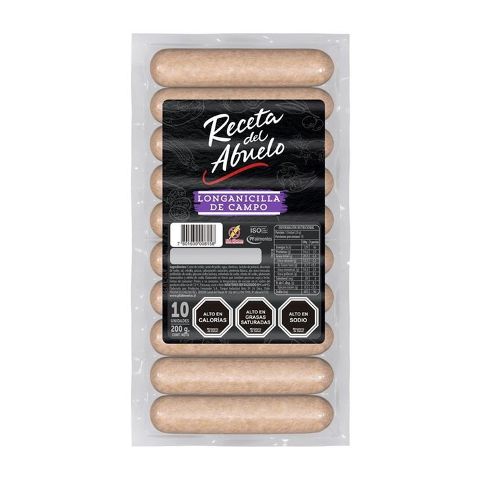 Longanicilla Campo D/P Rda  160 Gr