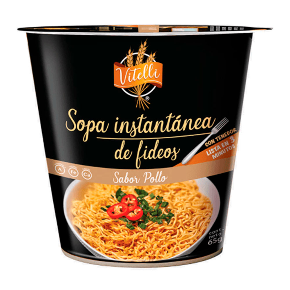 Sopa Vitelli Pollo Vaso 65 gr