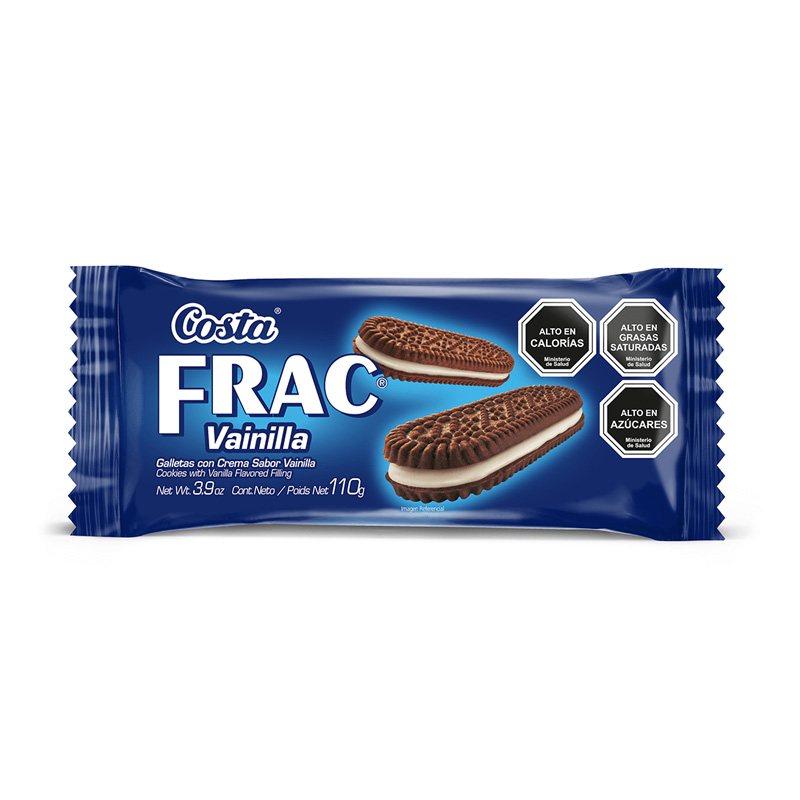 Galleta Frac Vainilla 110 Grs 