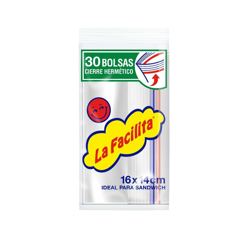 Bolsa Hermetica 16X14 La Facilita 30 un