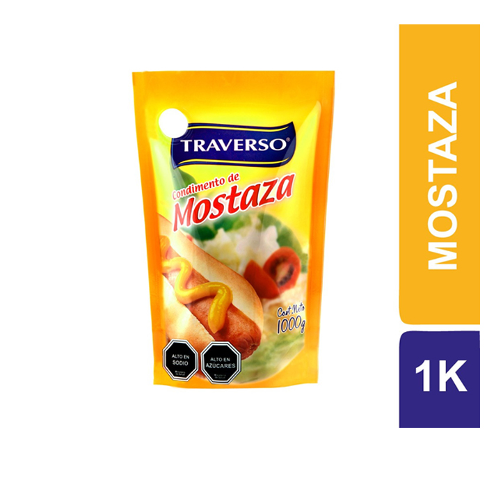 Mostaza Traverso Doypack Kilo