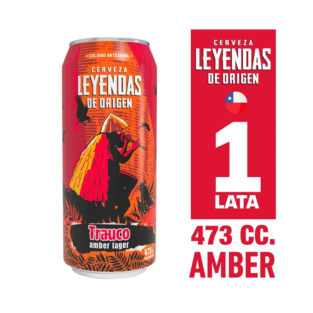 Cerveza Leyendas De Origen Trauco Lata 473cc