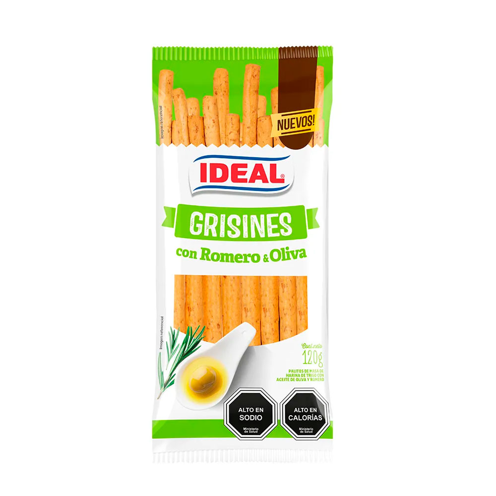 Grisin Ideal Romero Oliva 120 Gr