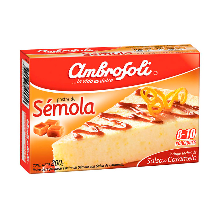 Semola Ambrosoli Caramelo 150 Grs