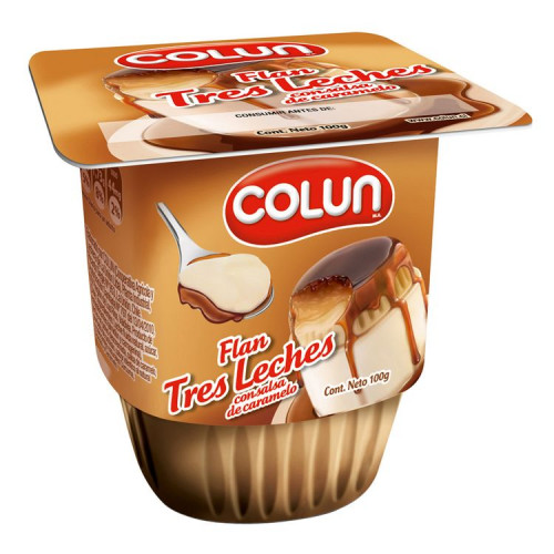 Flan Colun Tres Leches 100 Gr