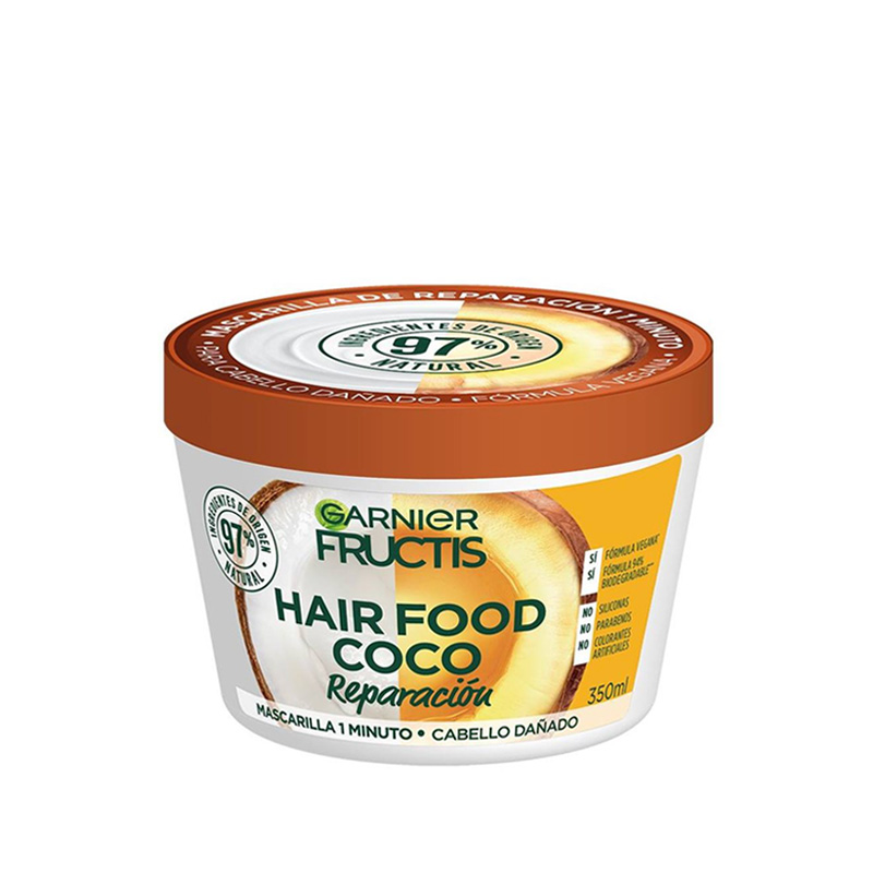 Crema Tratamiento Fructis Hair Food Coconut 350 ml