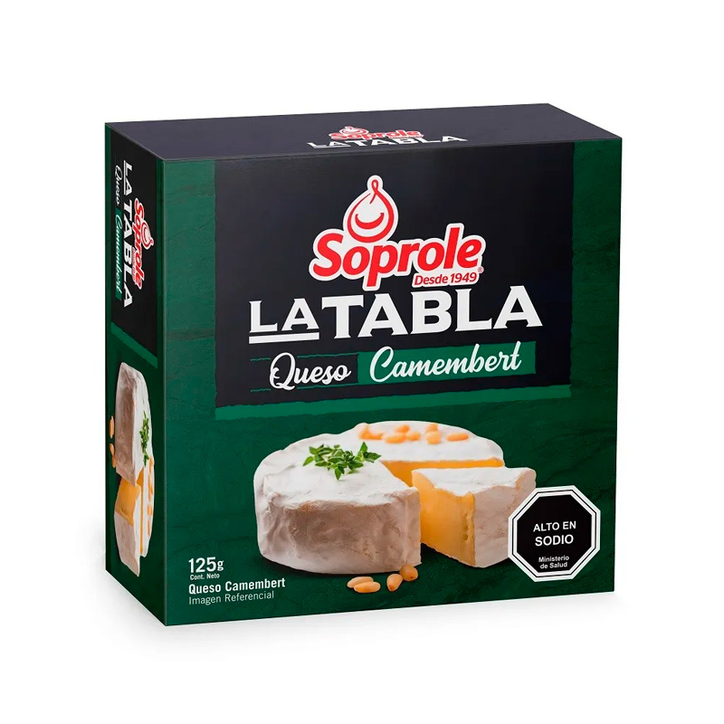 Queso Camembert Soprole 125 Grs